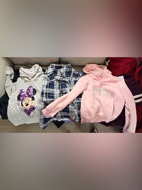 3 hoodies size XS